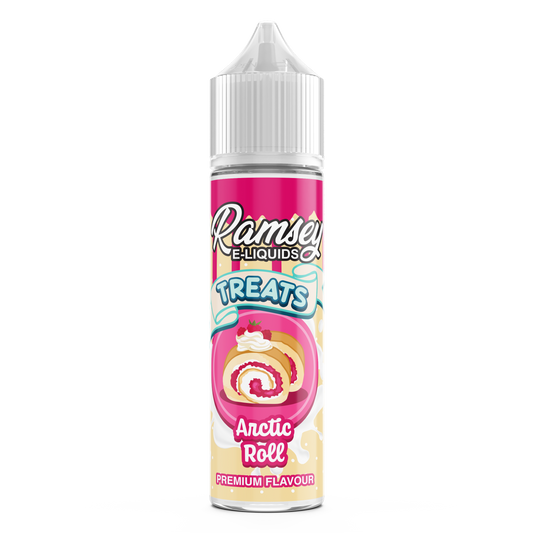 Ramsey E-Liquids Treats Arctic Roll 0mg 50ml Shortfill E-Liquid