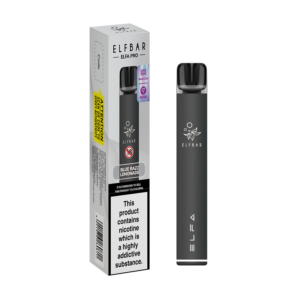 Elf Bar Elfa Pro Pod Kit - Black