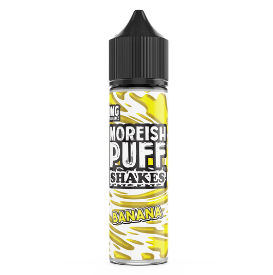 Banana Shakes E-Liquid by Moreish Puff 50ml Shortfill