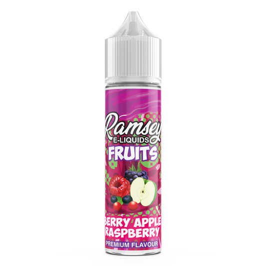 Ramsey E-Liquids Fruits: Berry Apple Raspberry  0mg 50ml Shortfill E-Liquid