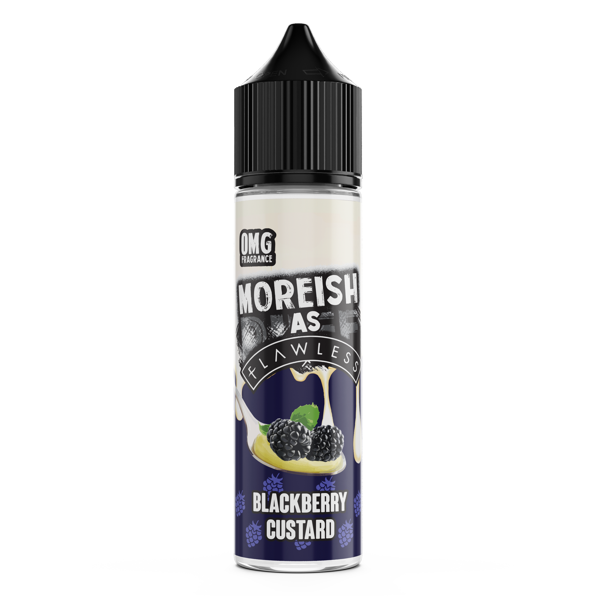 Moreish as Flawless Blackberry Custard 50ml Shortfill E-liquid