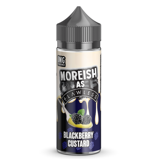 Moreish as Flawless Blackberry Custard 100ml Shortfill E-liquid