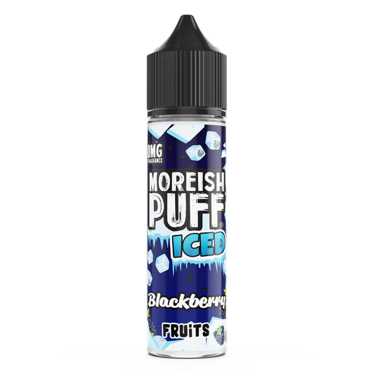 Moreish Puff Iced Blackberry Fruits 0mg 50ml Shortfill E-Liquid