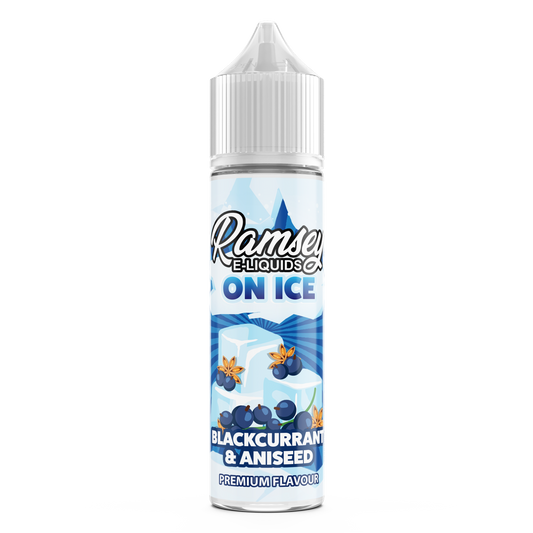 Ramsey E-Liquids On Ice Blackcurrant Aniseed 0mg 50ml Shortfill E-Liquid