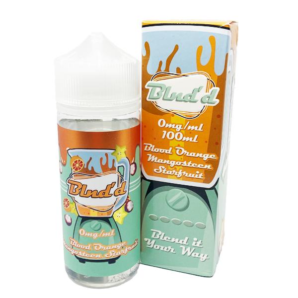 Blnd'd Blood Orange Mangosteen Starfruit 0mg 100ml Shortfill E-Liquid