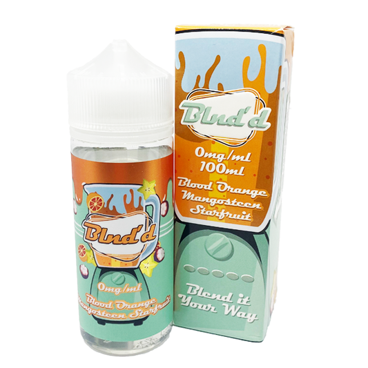 Blnd'd Blood Orange Mangosteen Starfruit 0mg 100ml Shortfill E-Liquid