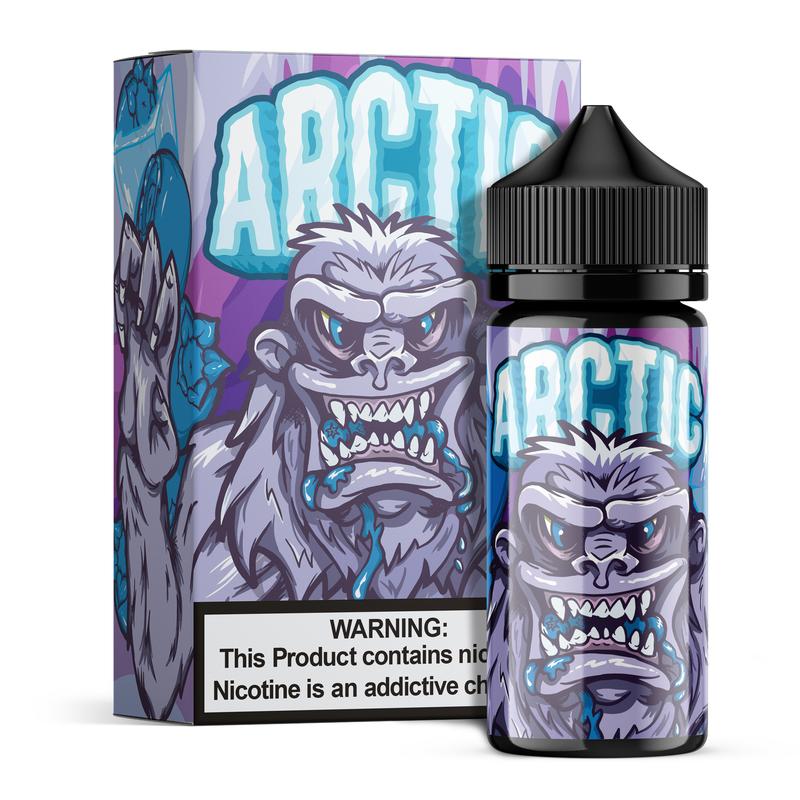 Arctic Blizzard Blue 0mg E-Liquid 100ml Shortfill