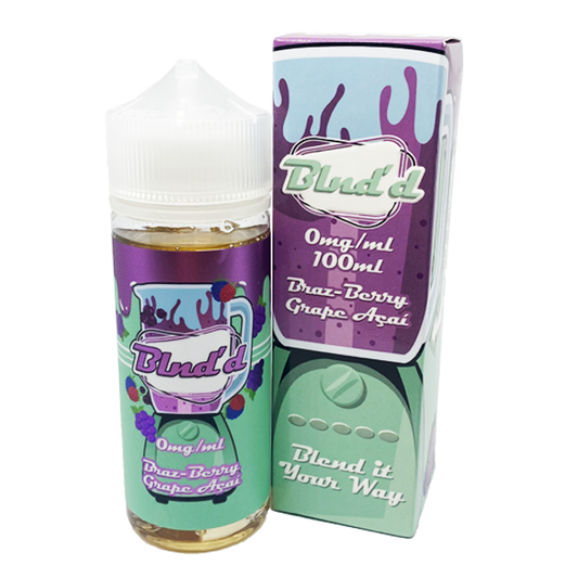 Blnd'd Braz Berry Grape Acai 0mg 100ml Shortfill E-Liquid