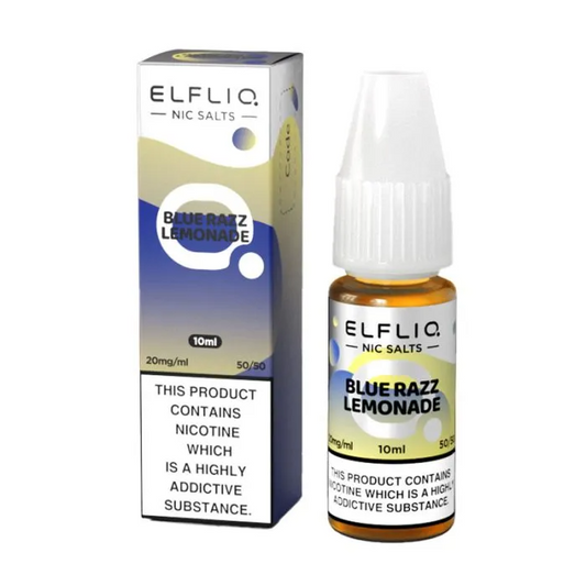 Elf Bar ELFLIQ Blue Razz Lemonade Nic Salt 10ml-10mg