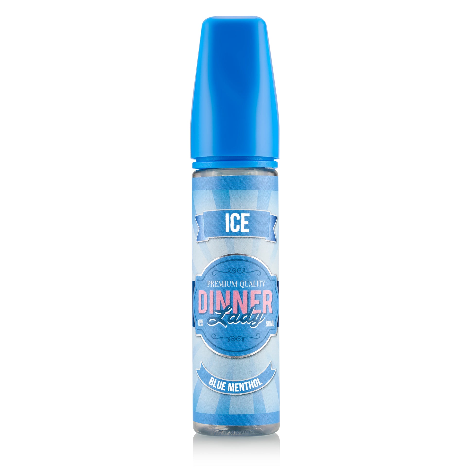 Dinner Lady Blue Menthol E-liquid 50ml Shortfill