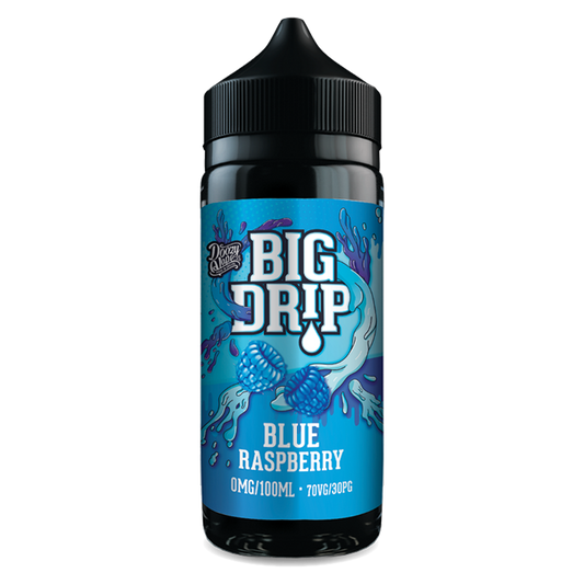 Doozy Vape Big Drip Blue Raspberry E-liquid 100ml Shortfill