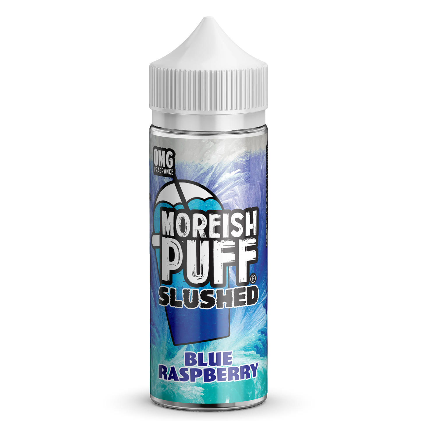 Moreish Puff Slushed Blue Raspberry 0mg 100ml Shortfill E-Liquid-DON'T INCLUDE