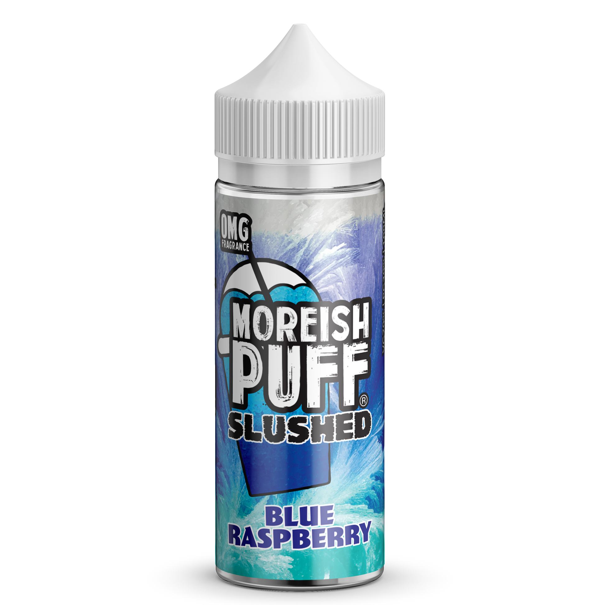 Moreish Puff Slushed Blue Raspberry 0mg 100ml Shortfill E-Liquid-DON'T INCLUDE