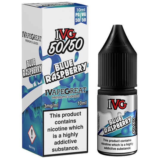 IVG Salt: Blue Raspberry E-liquid 10ml-20mg