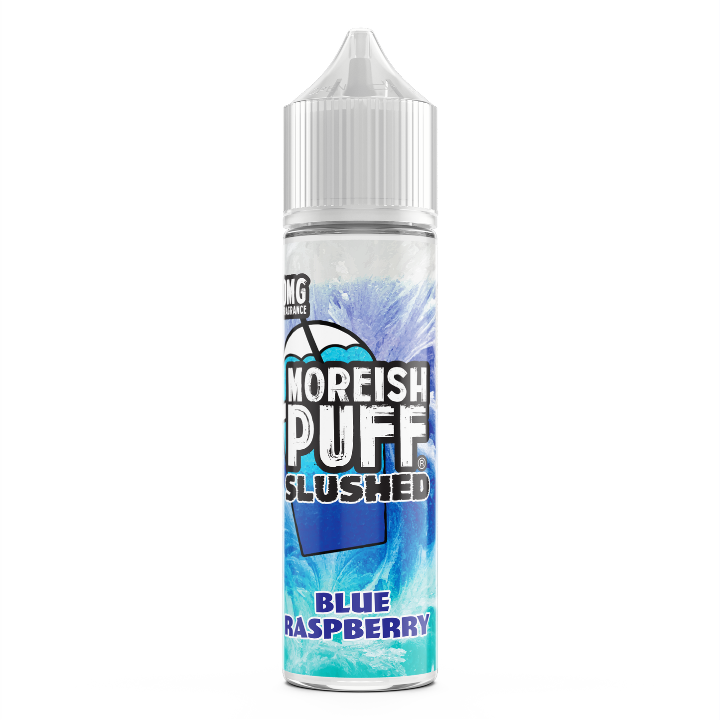 Moreish Puff Slushed Blue Raspberry 0mg 50ml Shortfill E-Liquid