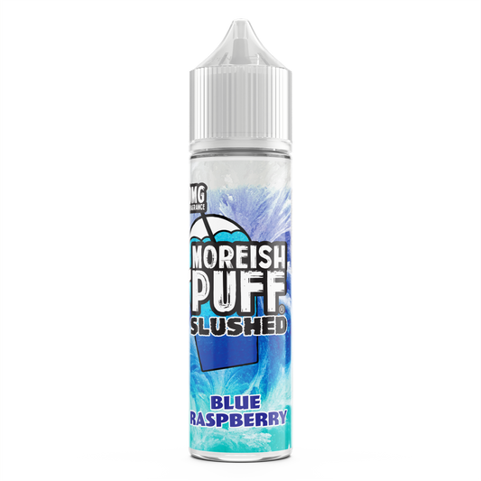 Moreish Puff Slushed Blue Raspberry 0mg 50ml Shortfill E-Liquid