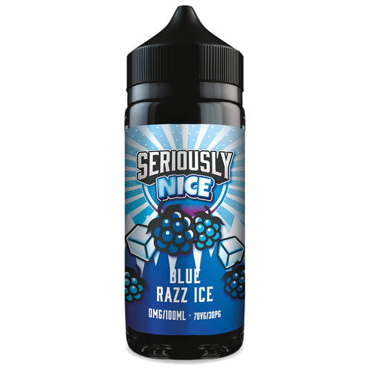 Blue Razz Ice E-Liquid by Doozy Vape - Shortfills UK