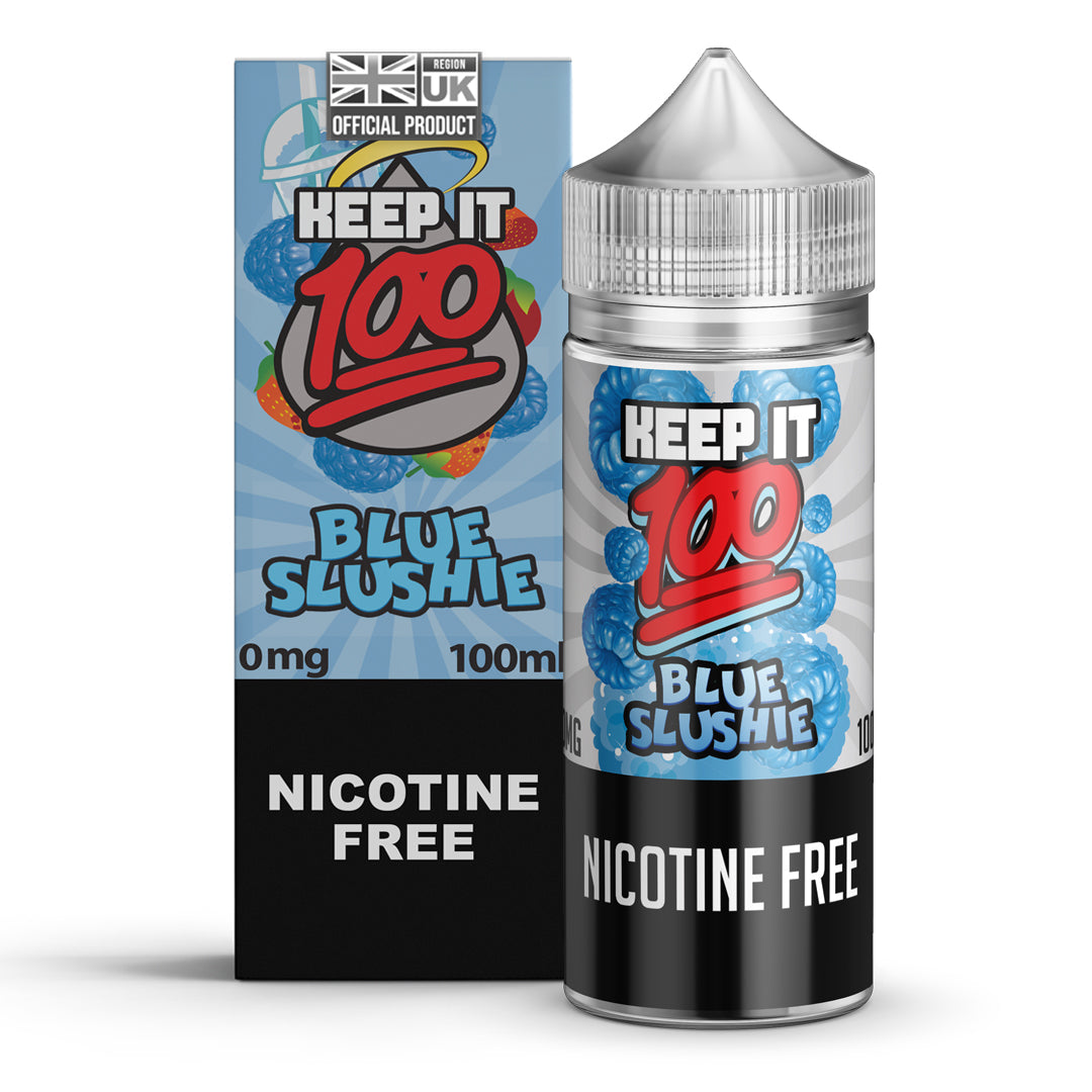 Keep It 100 Blue Slushie 100ml Shortfill - 0mg-100