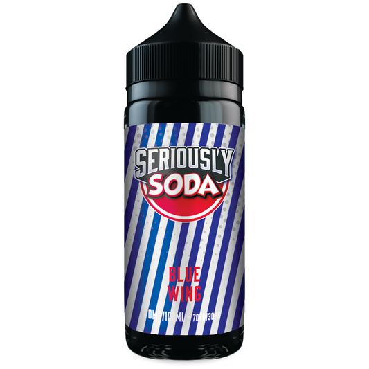 Seriously Soda Blue Wing 0mg 100ml Shortfill E-Liquid