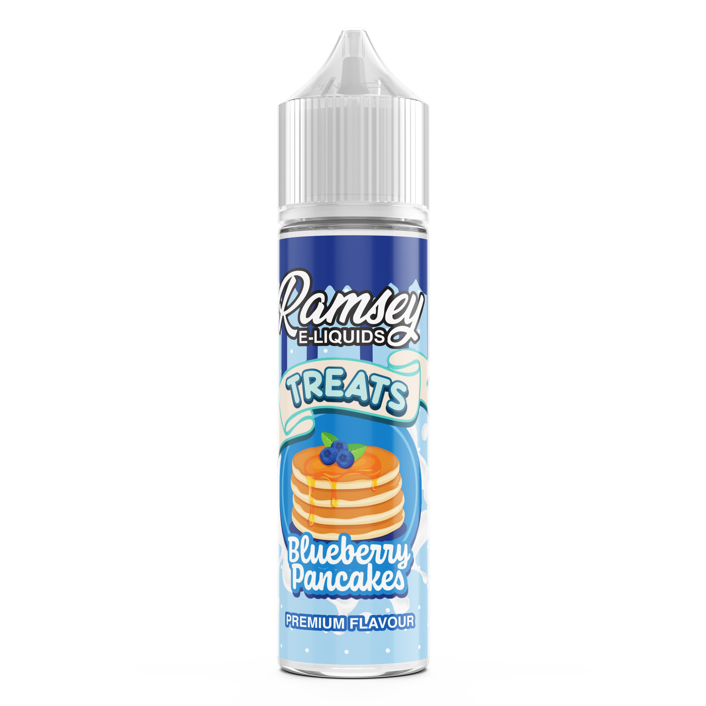 Ramsey E-Liquids Treats Blueberry Pancake 0mg 50ml Shortfill E-Liquid