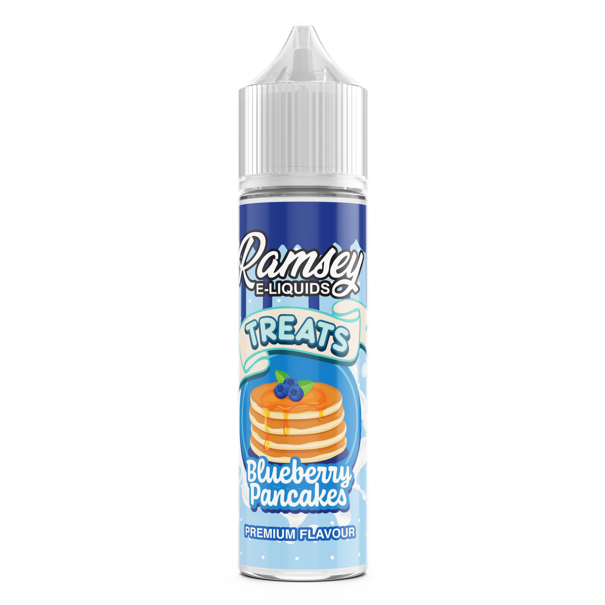 Ramsey E-Liquids Treats Blueberry Pancake 0mg 50ml Shortfill E-Liquid