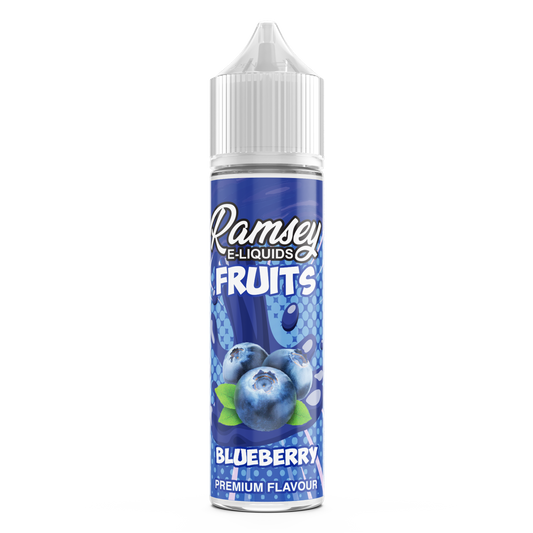 Ramsey E-Liquids Fruits: Blueberry ﻿ 0mg 50ml Shortfill E-Liquid