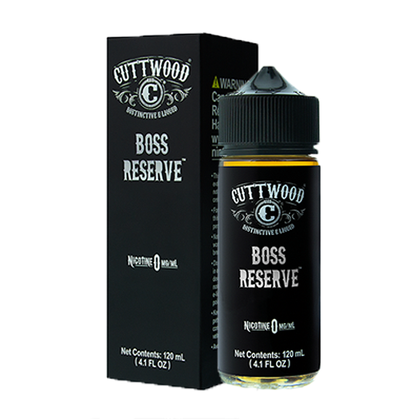 Cuttwood Boss Reserve 0mg 100ml Shortfill E-Liquid