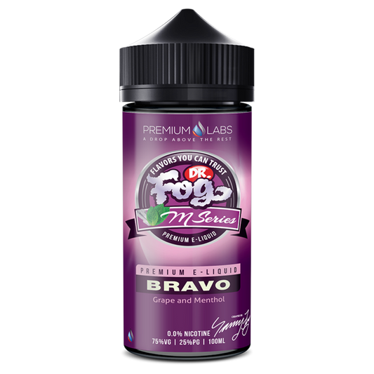 M Series - Bravo E-liquid by Dr. Fog 100ml Shortfill