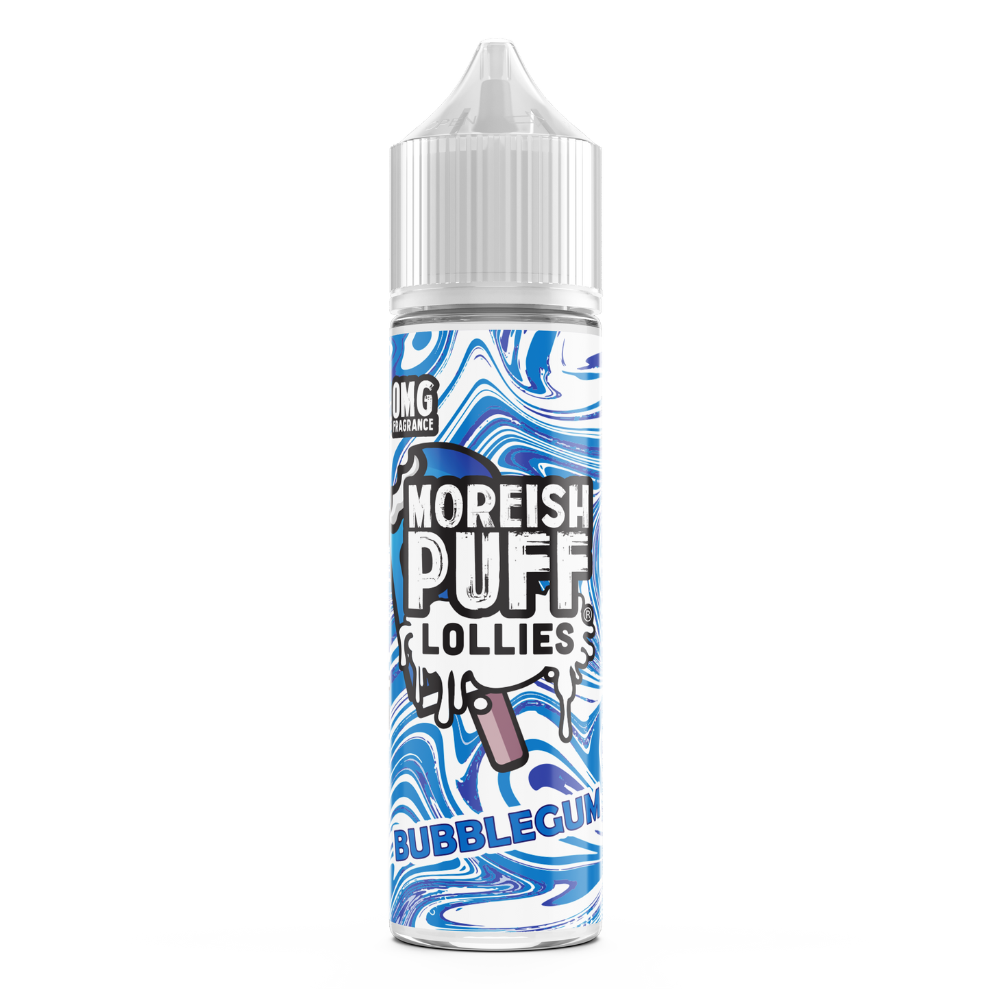 Moreish Puff Lollies Bubblegum 0mg 50ml Shortfill E-Liquid