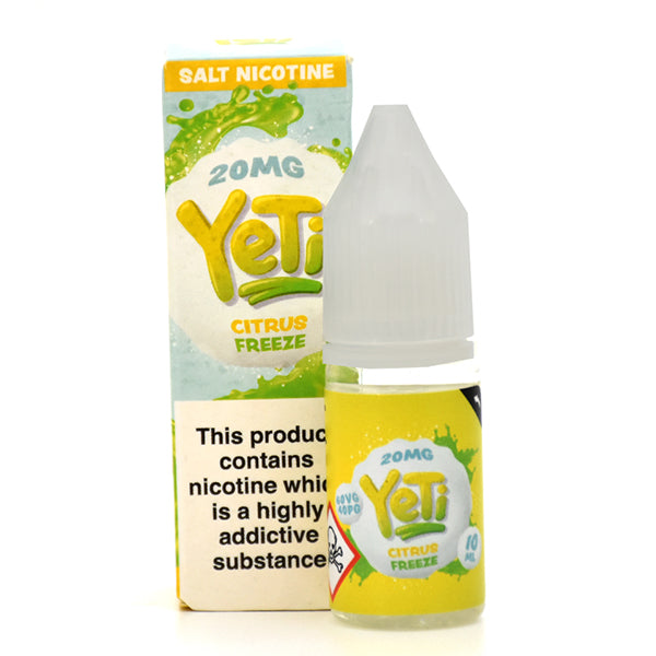 Yeti Citrus Freeze 10ml Nic Salt-20mg