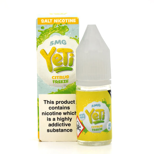 Citrus Freeze Nic Salt by Yeti - Nic Salts UK