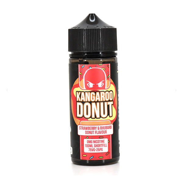 Strawberry & Rhubarb E-Liquid by Kangaroo Kustard - Shortfills UK