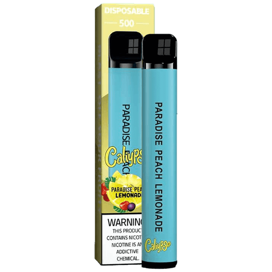 Caliyps 500 Disposable Vape Device - Paradise Peach Lemonade