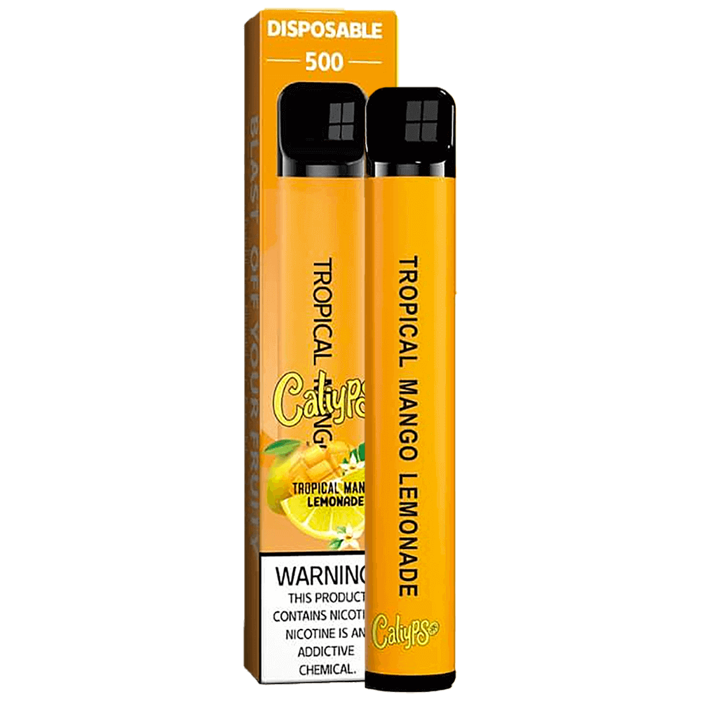 Caliyps 500 Disposable Vape Device - Tropical Mango Lemonade