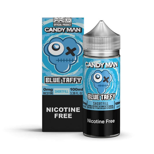 Blue Taffy E-Liquid by Candy Man - Shortfills UK