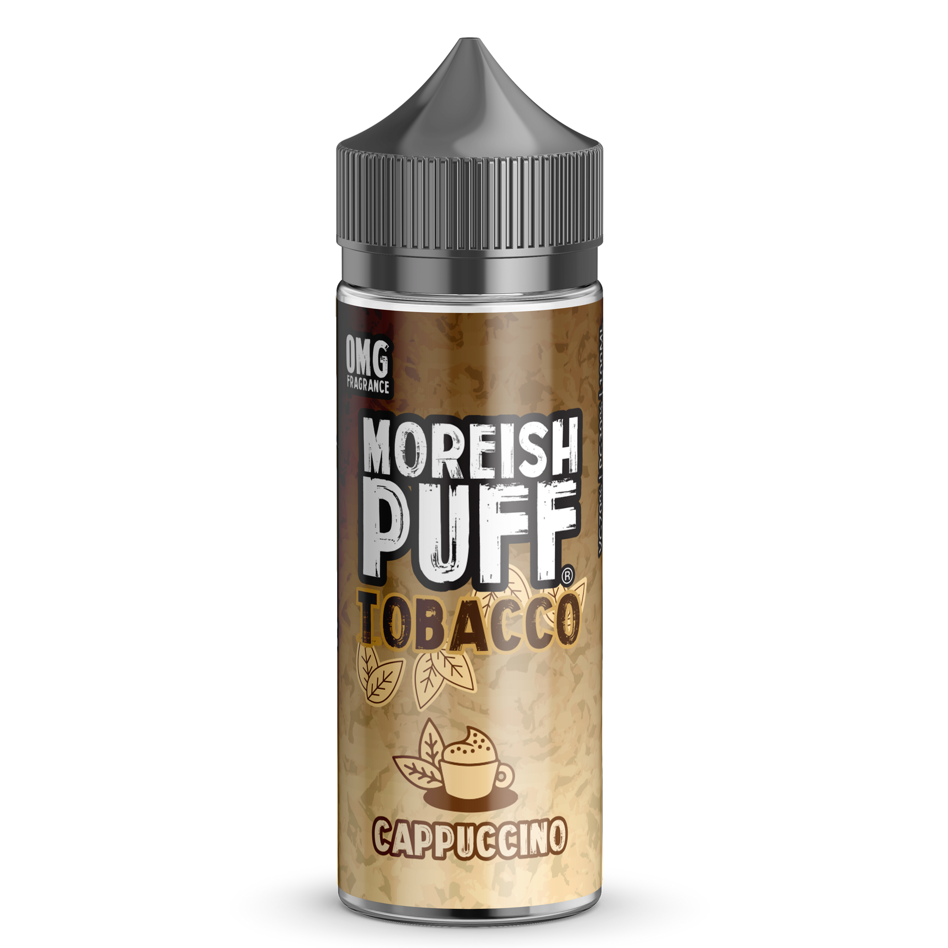 Moreish Puff Tobacco Cappuccino 0mg 100ml Shortfill E-Liquid-100ml