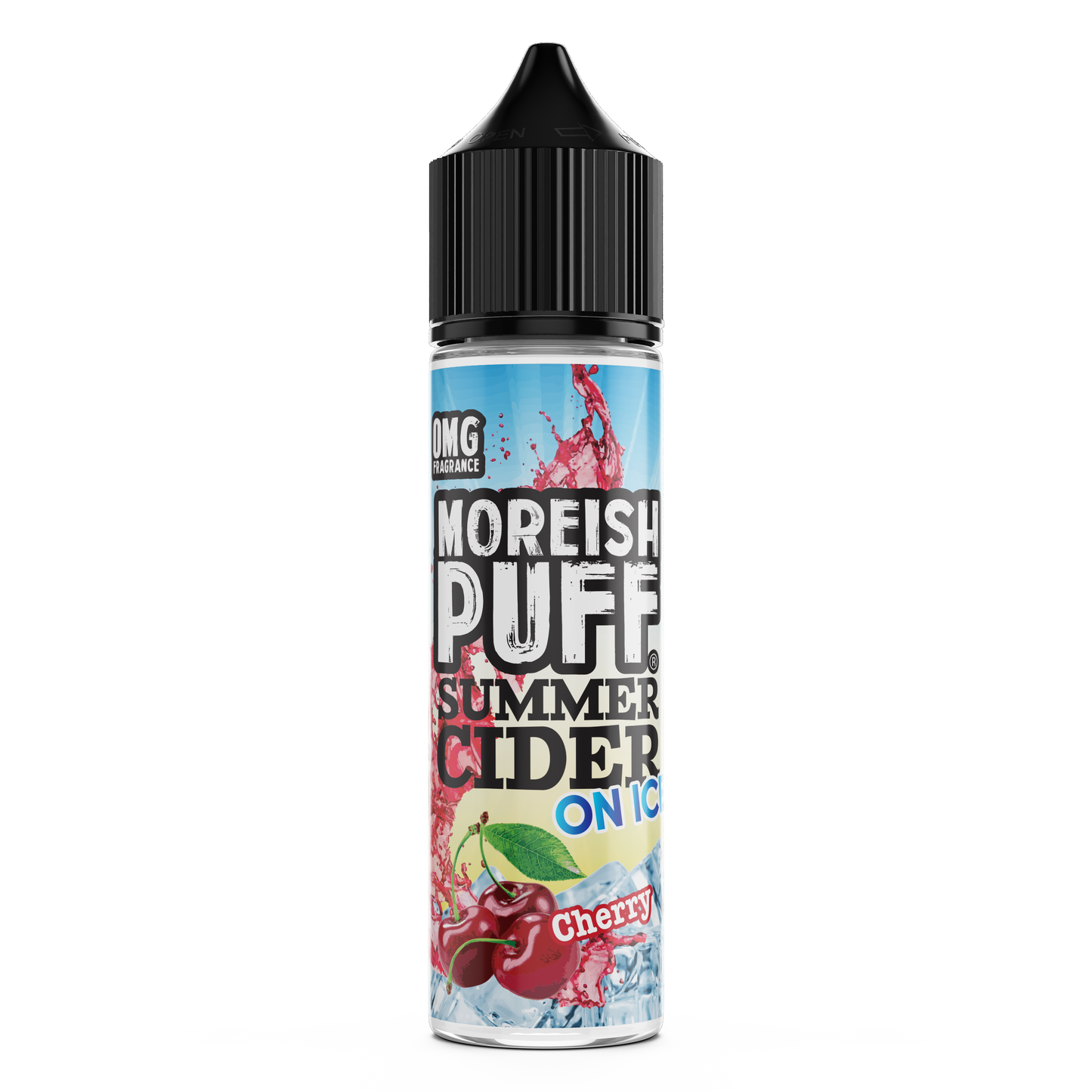 Moreish Puff Summer Cider On Ice: Cherry 0mg 50ml Shortfill E-Liquid