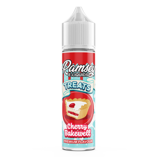 Ramsey E-Liquids Treats Cherry Bakewell 0mg 50ml Shortfill E-Liquid