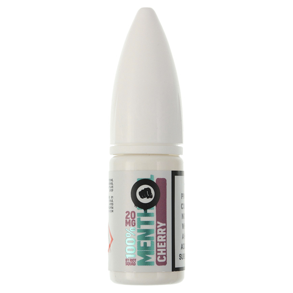 Riot Squad Salt 100% Menthol - Cherry 10ml - 10mg