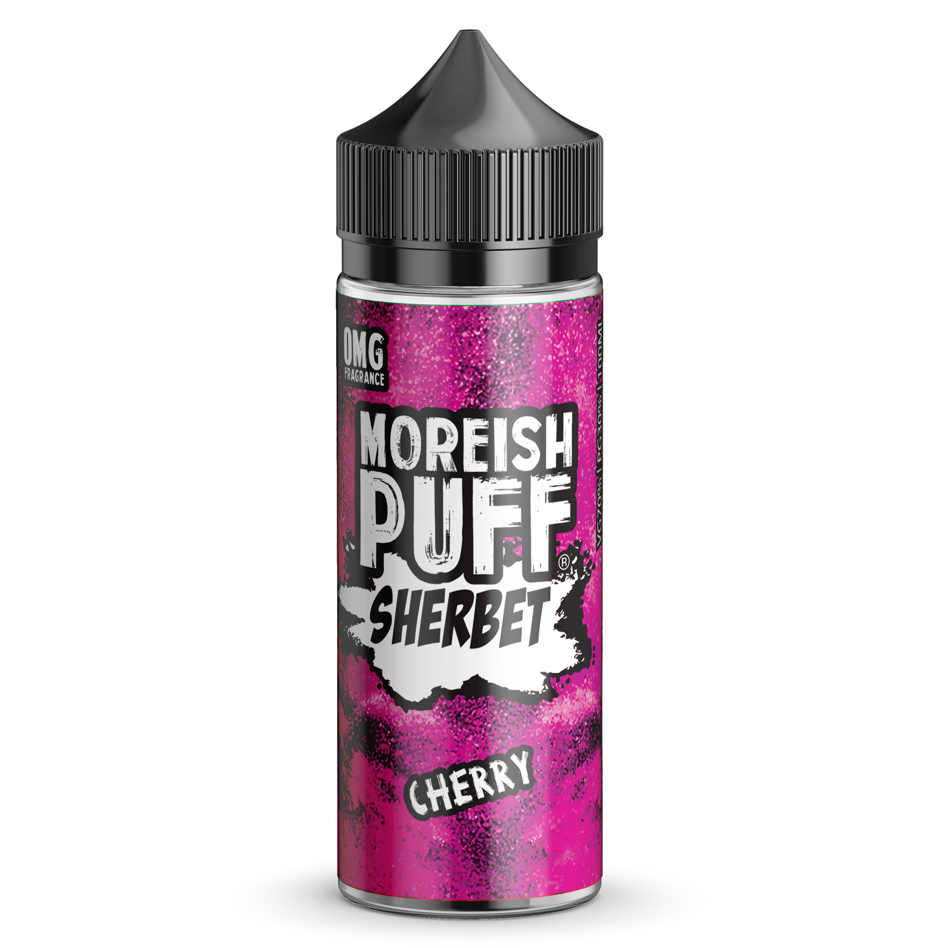 Cherry Sherbet E-Liquid by Moreish Puff 100ml Shortfill