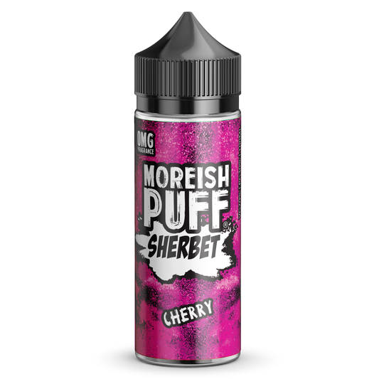 Cherry Sherbet E-Liquid by Moreish Puff 100ml Shortfill