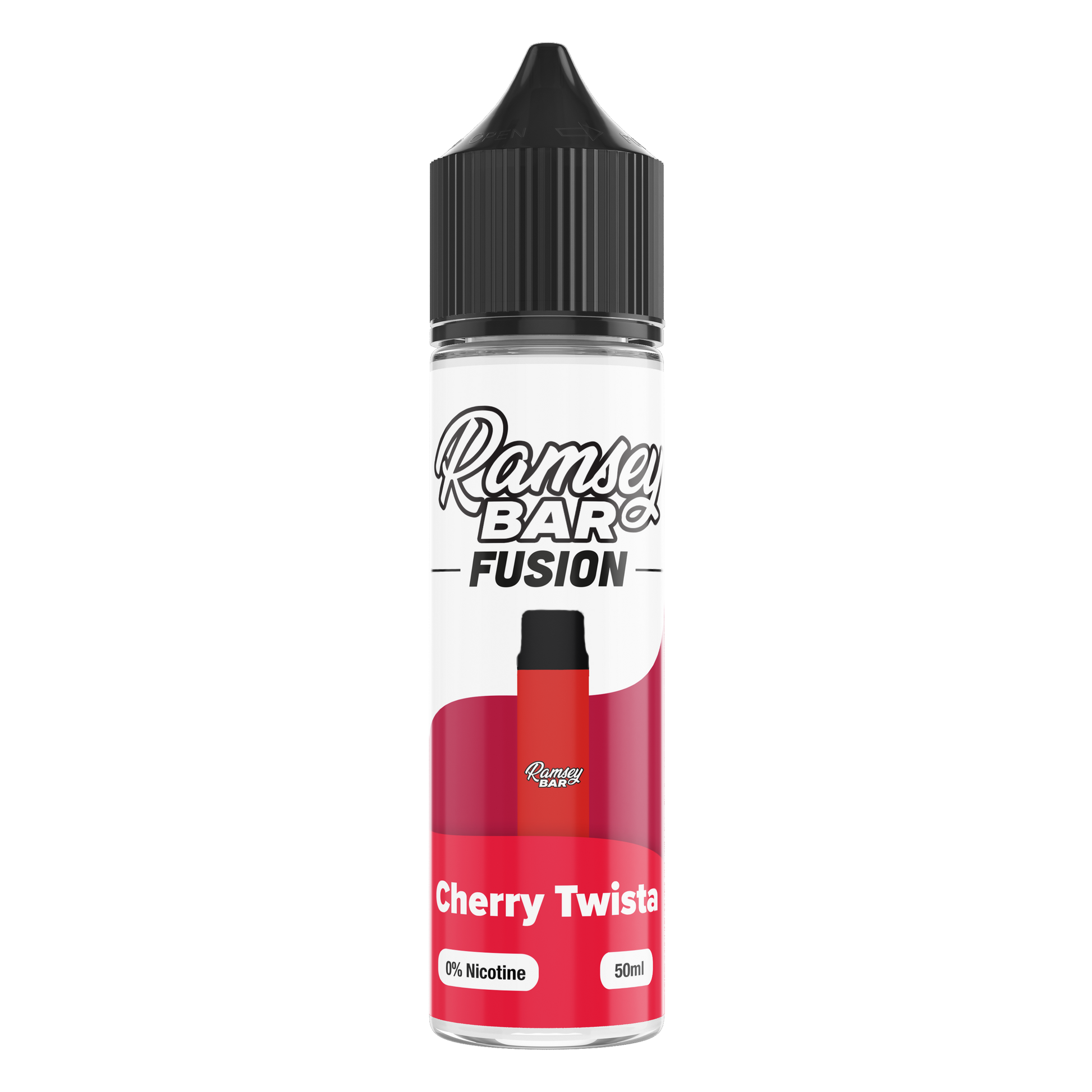 Ramsey Bar Fusion Cherry Twista 50ml Shortfill E-Liquid