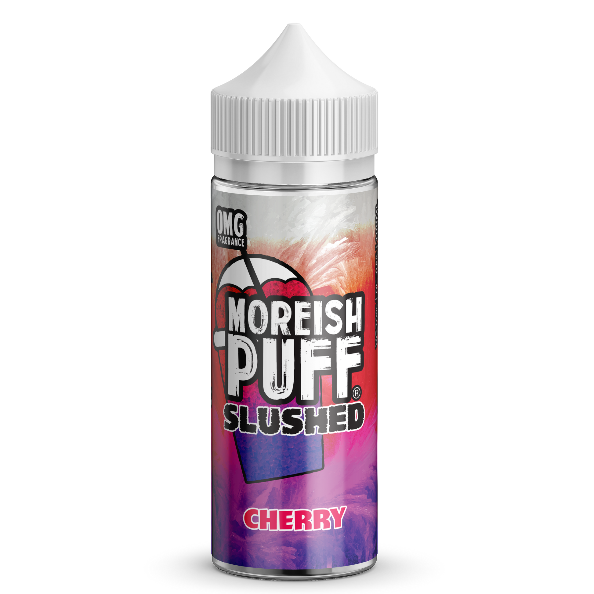 Moreish Puff Slushed Cherry 0mg 100ml Shortfill E-Liquid-DON'T INCLUDE