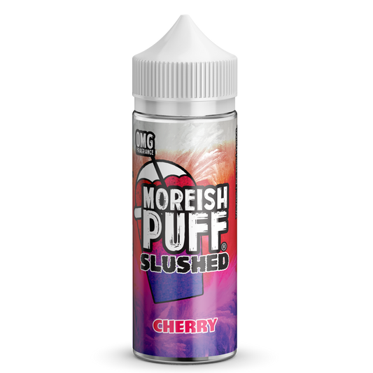 Moreish Puff Slushed Cherry 0mg 100ml Shortfill E-Liquid-DON'T INCLUDE