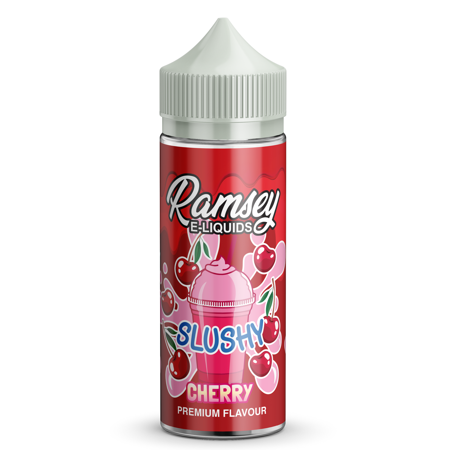 Ramsey E-Liquids Slushy Cherry 0mg 100ml Shortfill E-Liquid