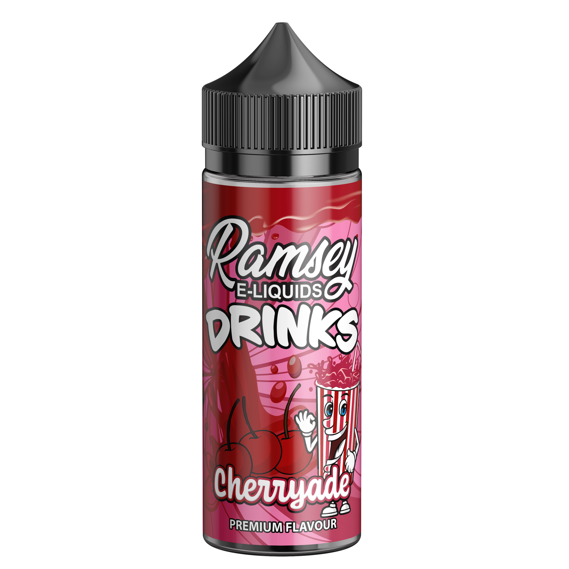 Ramsey E-Liquids Drinks Cherryade 100ml Shortfill