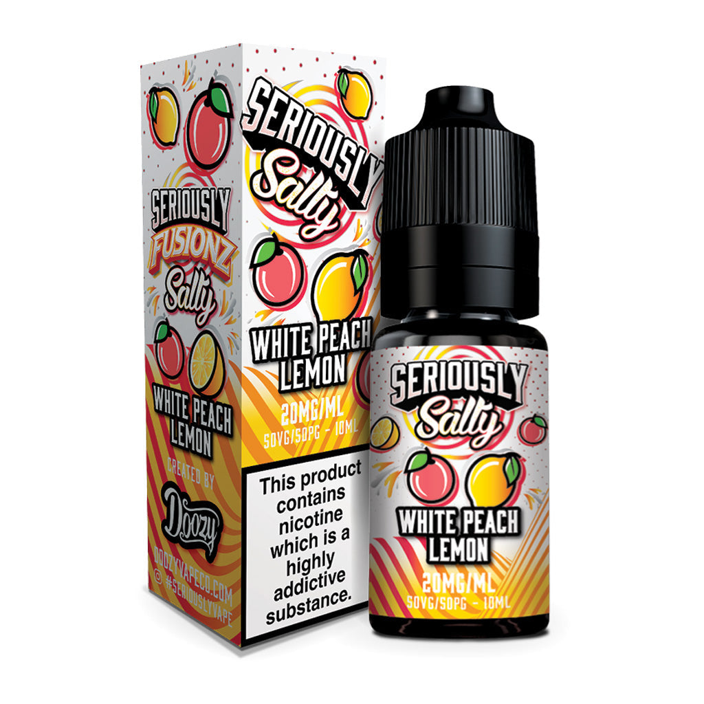 Seriously Fusionz White Peach Lemon 10ml Nic Salt