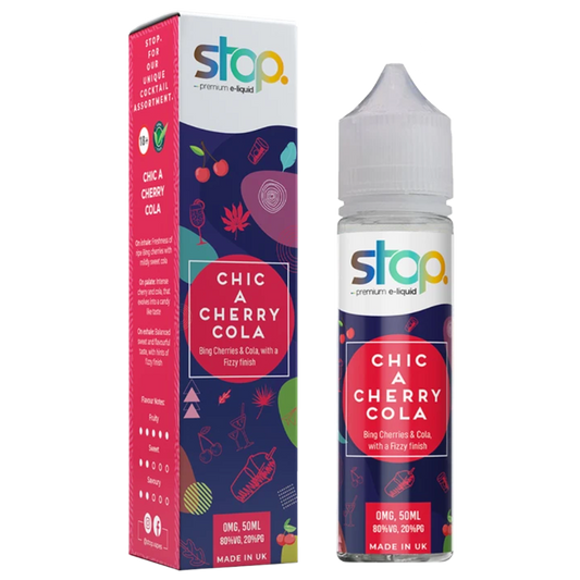 Stop Chic A Cherry Cola 0mg 50ml Shortfill E-Liquid