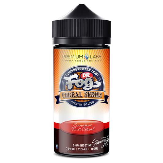 Cinnamon Toast Cereal E-liquid by Dr. Fog 100ml Shortfill