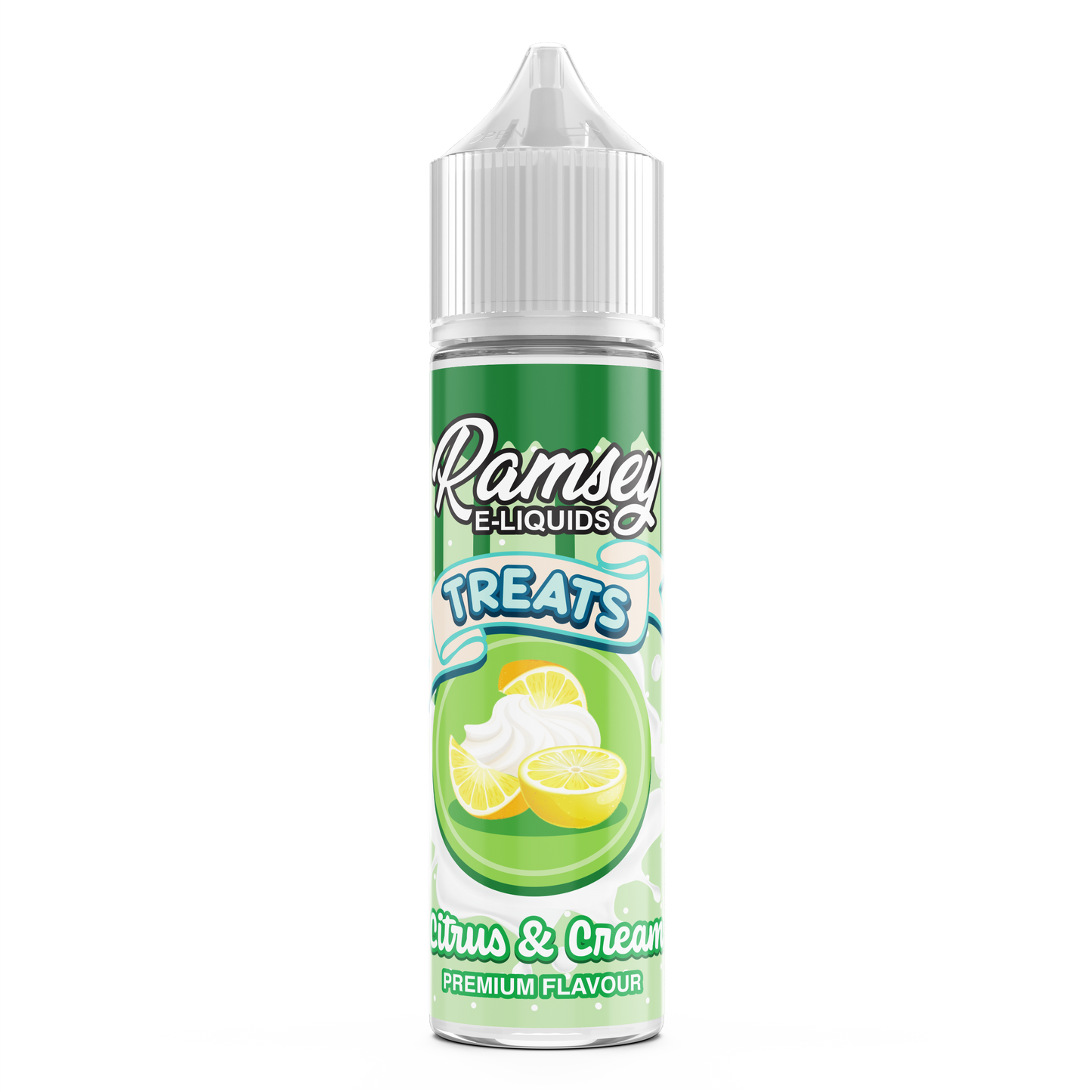 Ramsey E-Liquids Treats Citrus Cream 0mg 50ml Shortfill E-Liquid